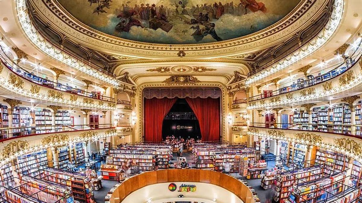 La librería Ateneo Grand Splendid.