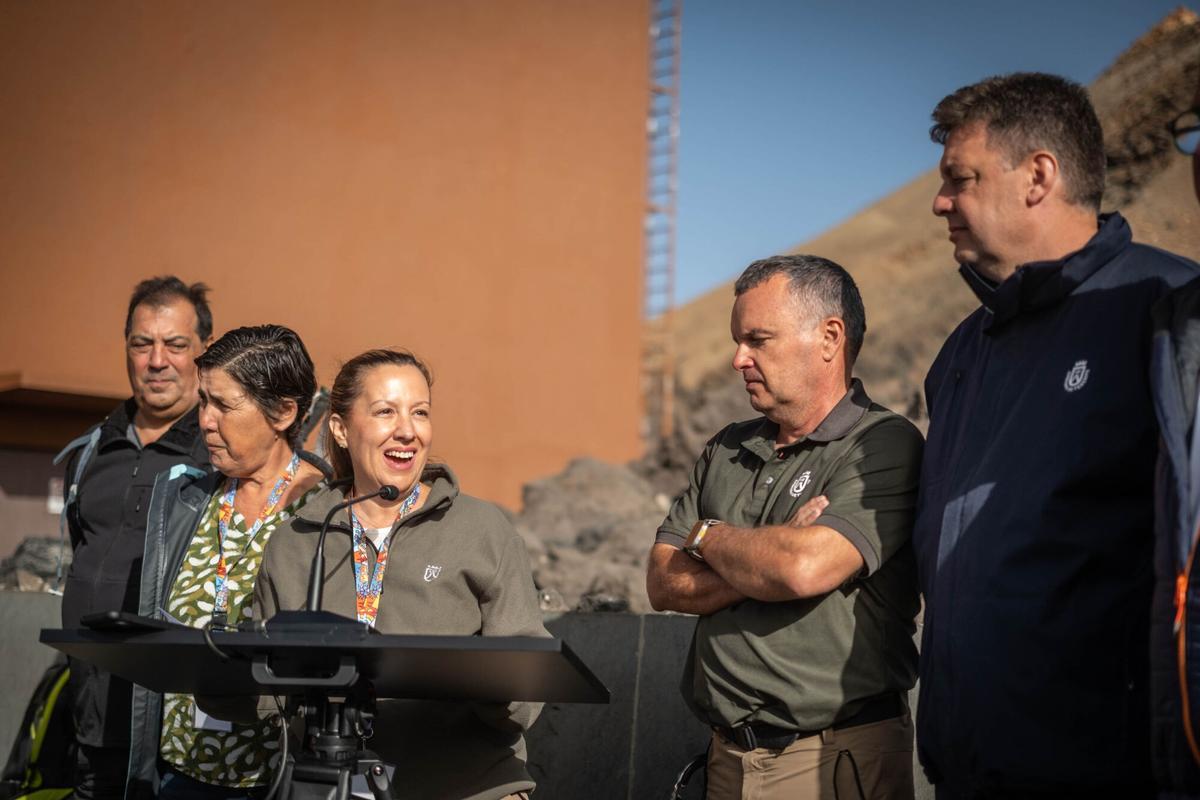 Inauguración refugio Altavista en el Teide