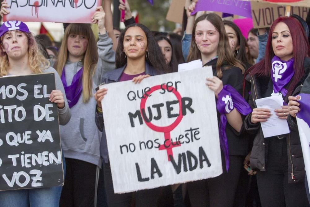 Manifestación del 8-M en Cartagena