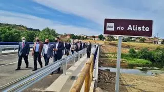 Así es el nuevo puente de Domez: adiós a décadas de inundaciones