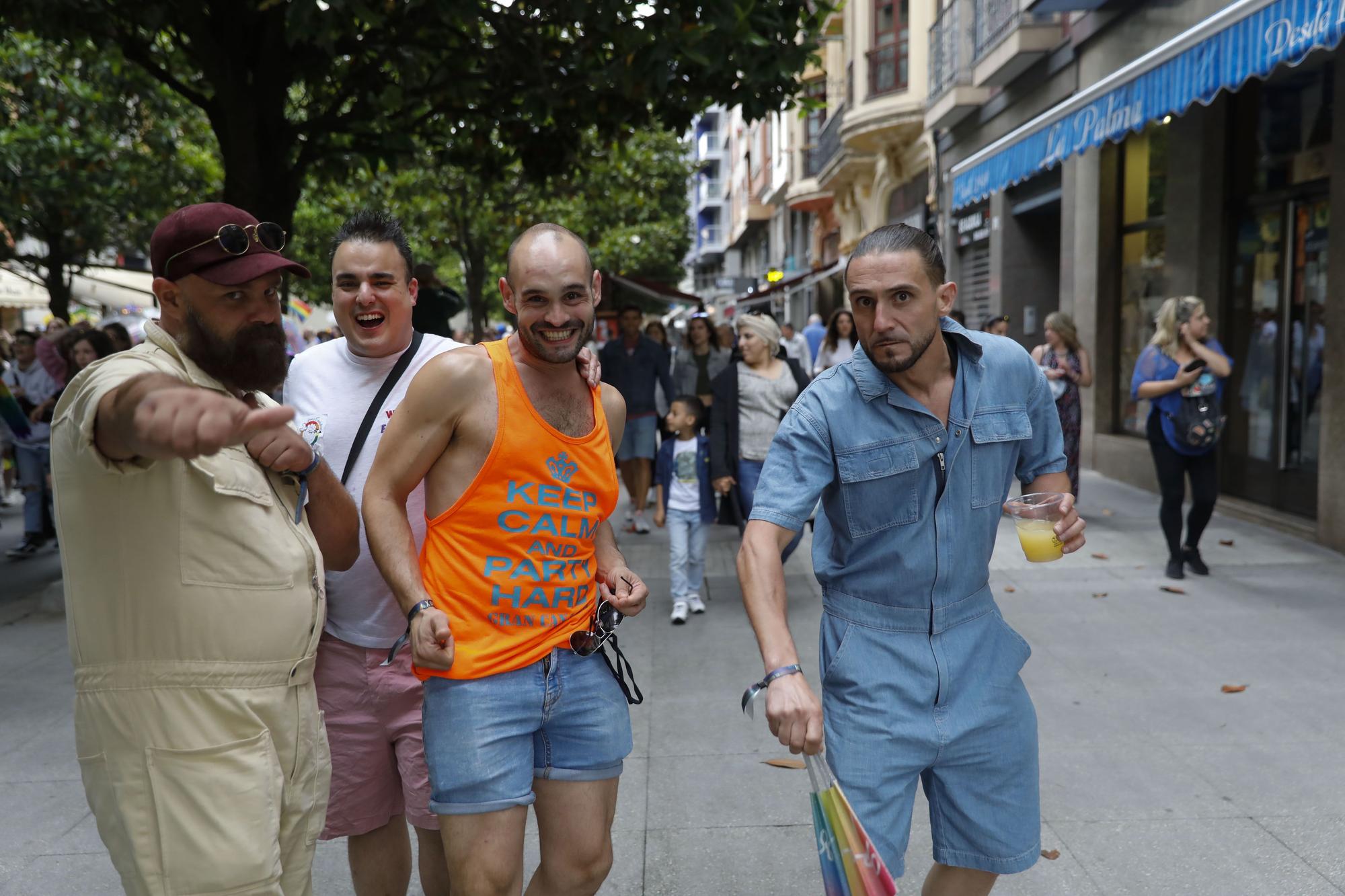 En imágenes: así fue la manifestación del orgullo LGTB en Gijón