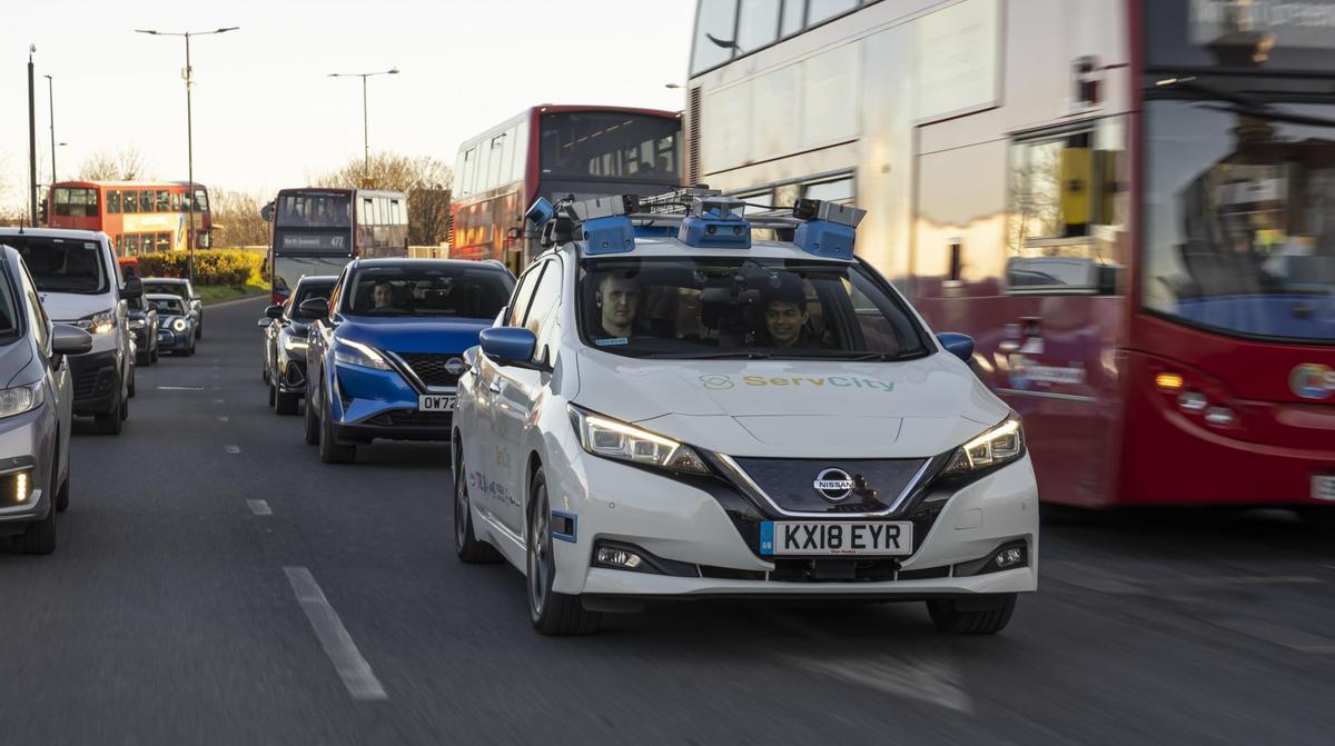 El coche autónomo es una realidad y circula en Londres