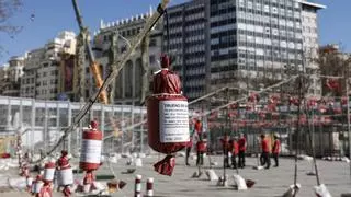 En directo, la mascletà de hoy: Sonarán las notas de 'Mediterráneo' en un disparo con más de 225 kg de pólvora