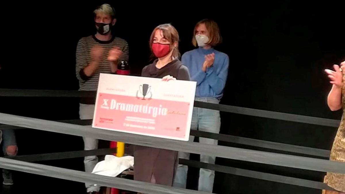 Gracias a esta obra, Mar Monegal venció en el Torneo de Dramaturgia del Temporada Alta. 
