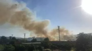 Declarado un incendio forestal en Annauir