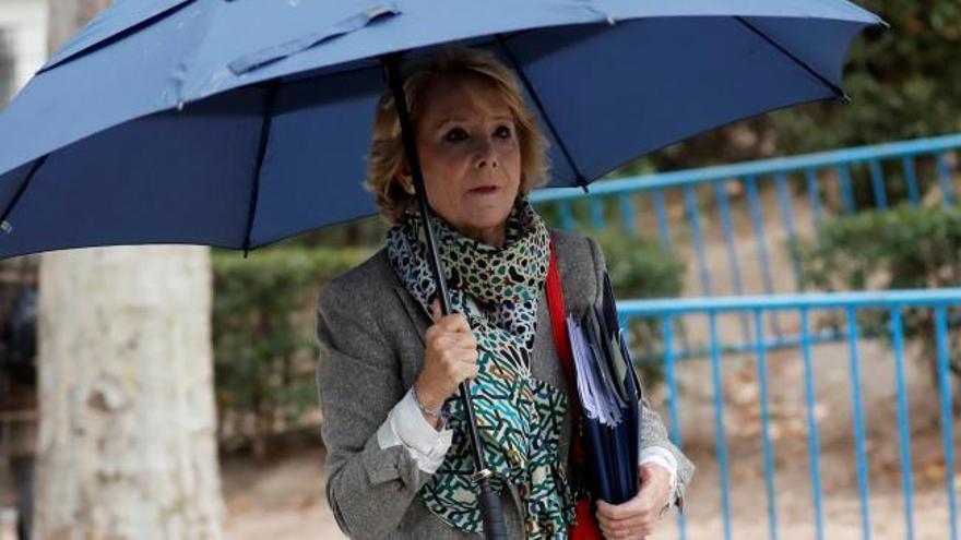 Esperanza Aguirre declara en la Audiencia Nacional