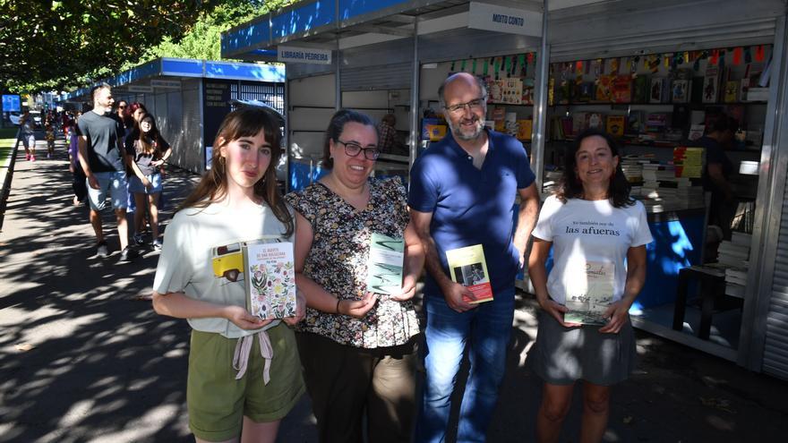 La Feria del Libro de A Coruña se instala en los jardines de Méndez Núñez