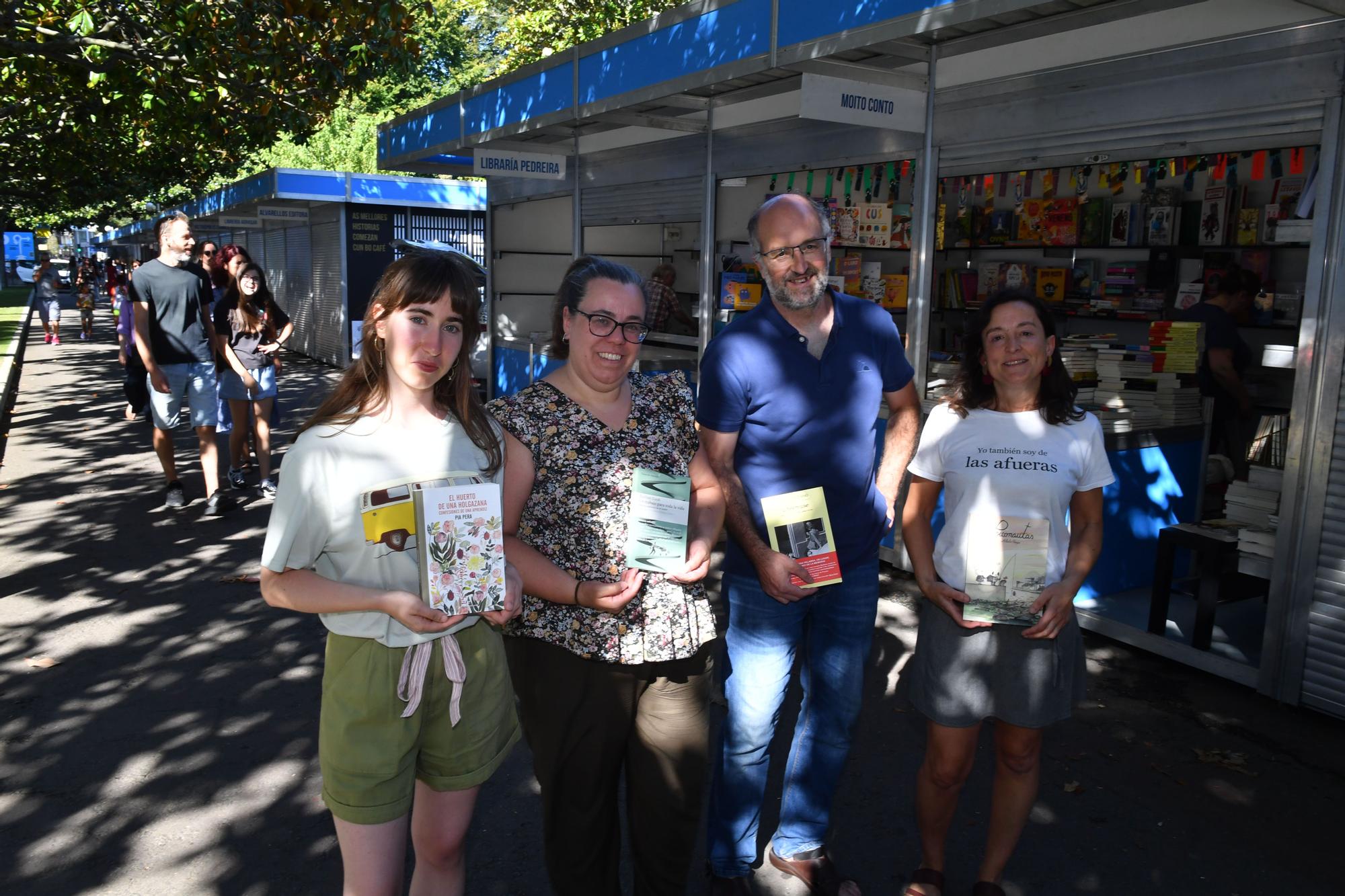 La Feria del Libro de A Coruña se instala en los jardines de Méndez Núñez