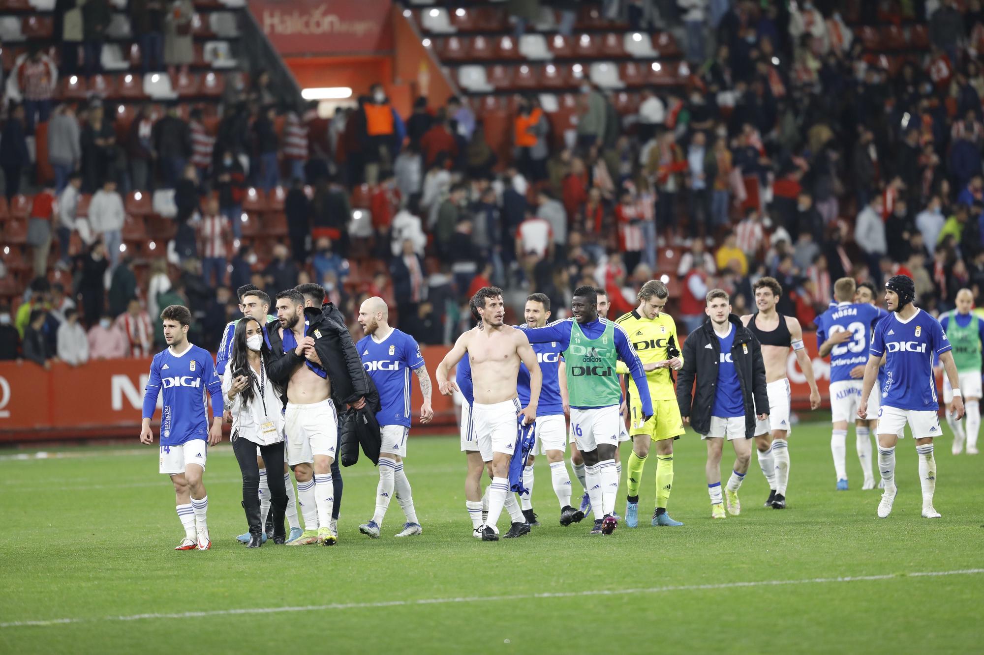 EN IMÁGENES: Así fue el derbi asturiano en El Molinón