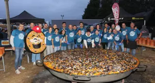 Unha paella de tonelada