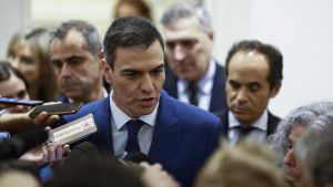 El presidente del Gobierno, Pedro Sánchez.