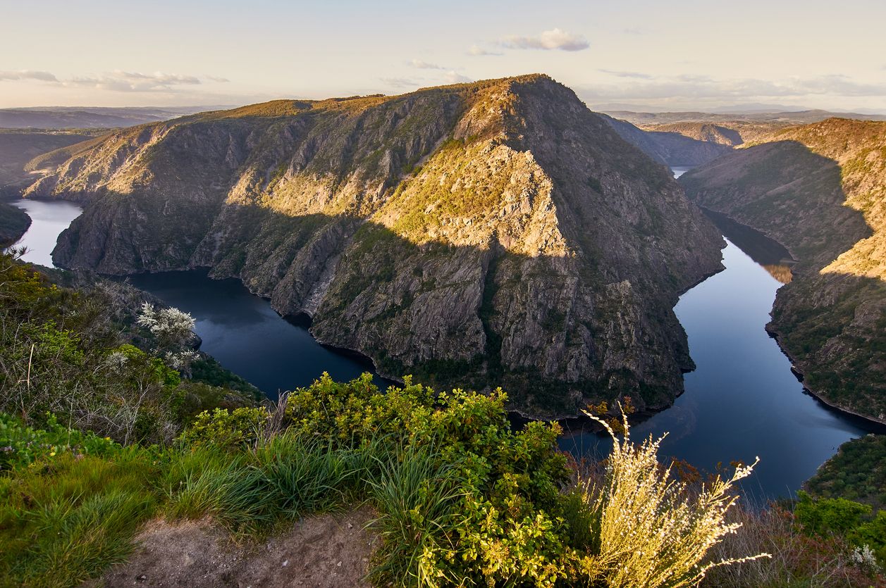 Así luce la ribeira sacra ourensana