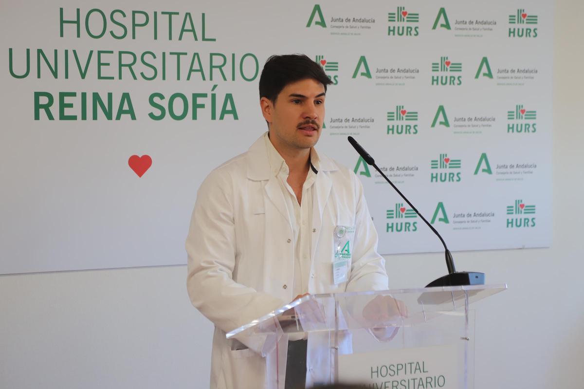 El doctor José Joaquín Domínguez, cirujano cardiovascular del hospital Reina Sofía.