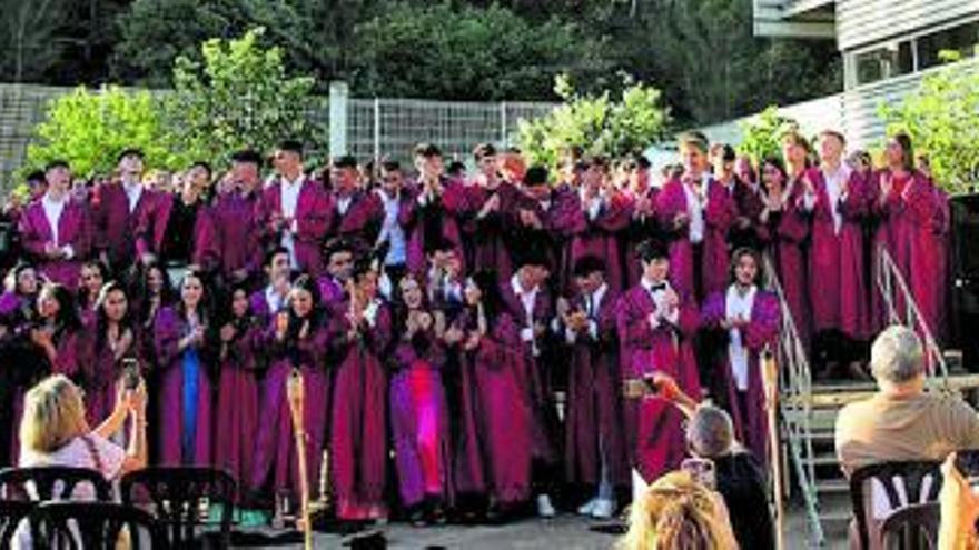Acte de graduació de l’alumnat de batxillerat de l’Institut Gerbert d’Aurillac de Sant Fruitós