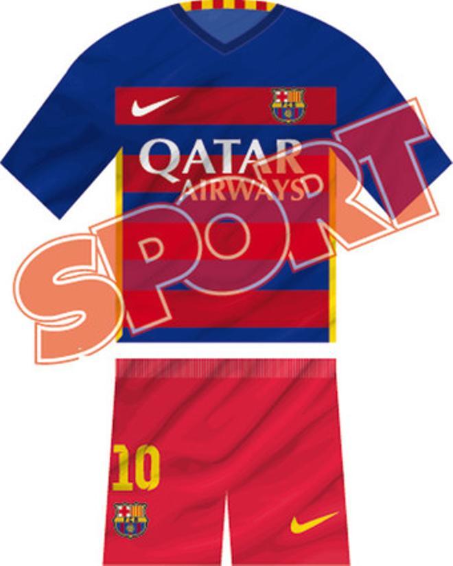 Esta es la próxima camiseta del Barça