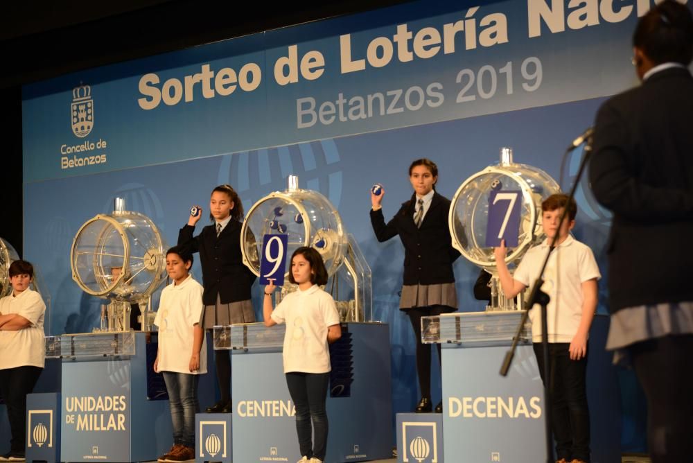 Sorteo de la Lotería Nacional en Betanzos