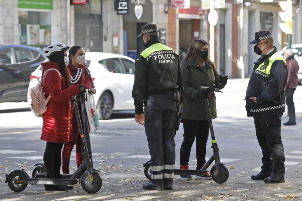 Campanya informativa dels patinets a Girona