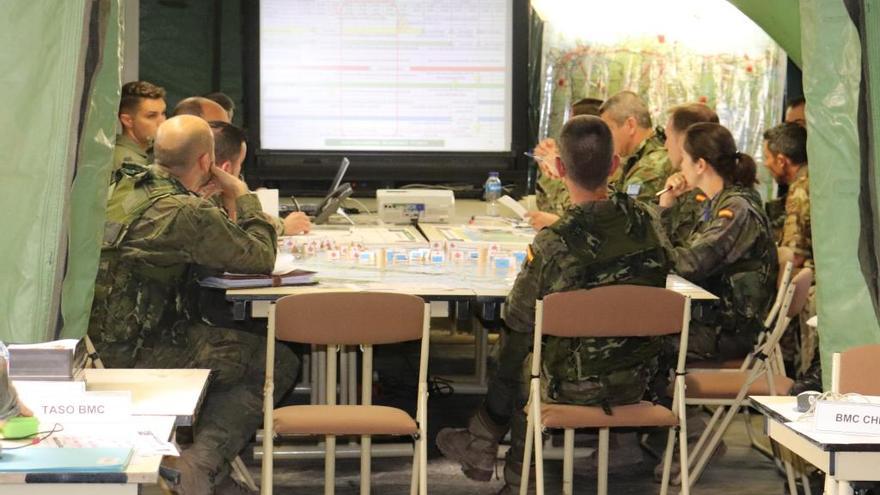 El mayor ejercicio del Ejército de Tierra liderado por el cuartel de Bétera finaliza hoy en Chinchilla