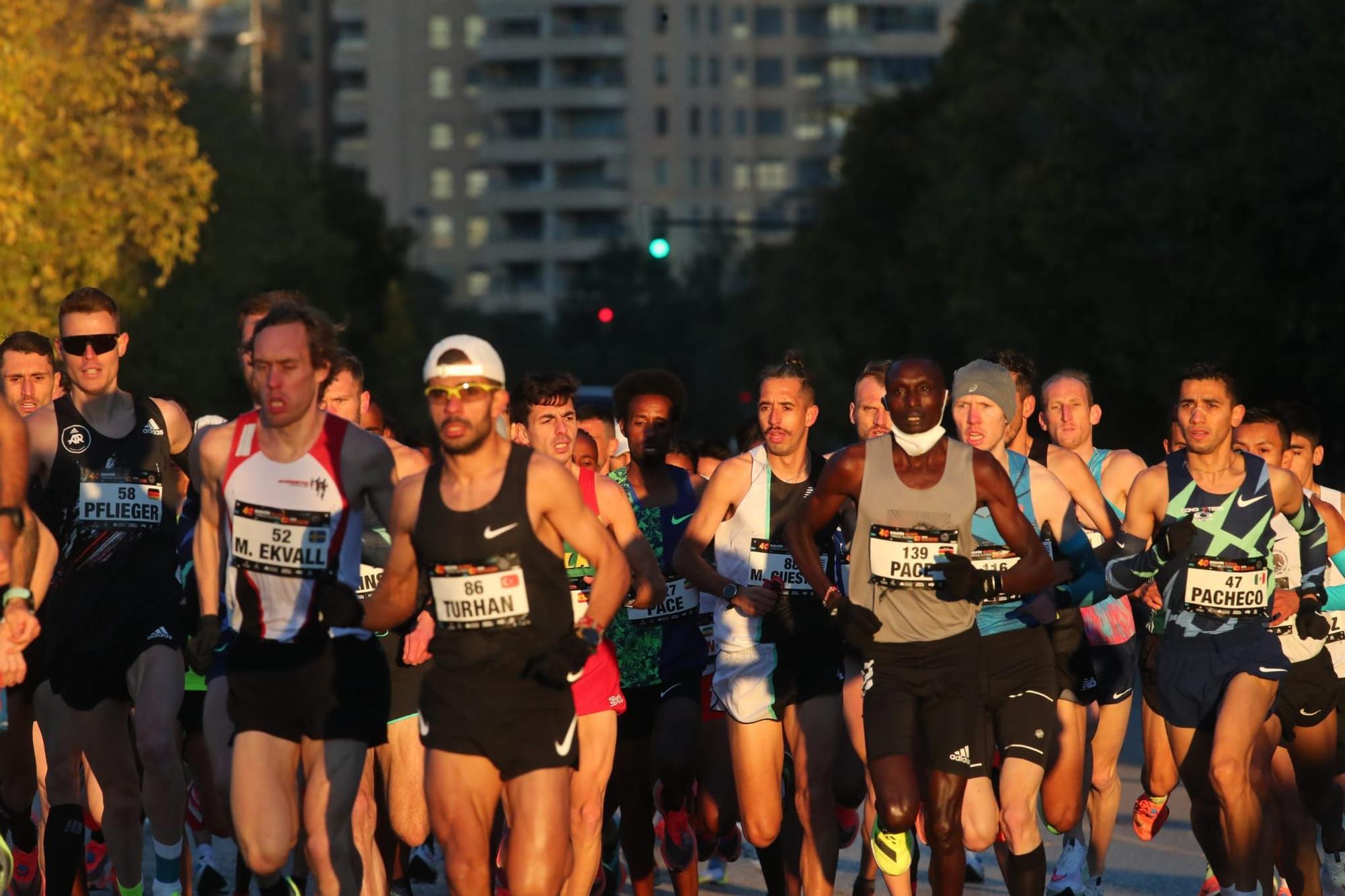 Maratón Valencia 2020: las imágenes del maratón y el Medio Maratón