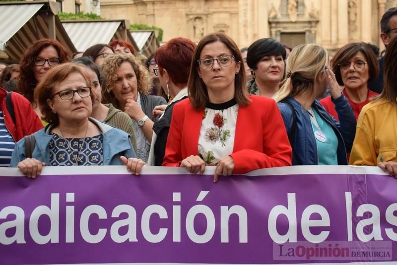 Concentración en Murcia para protestar por la sentencia a 'La Manada'