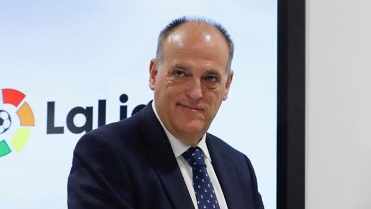 Javier Tebas, presidente de LaLiga