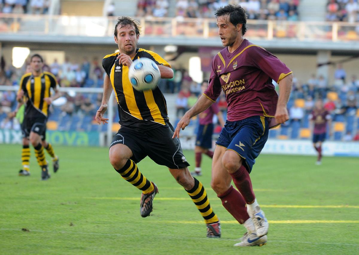 La última visita del Barakaldo a Pasarón, en septiembre de 2009.