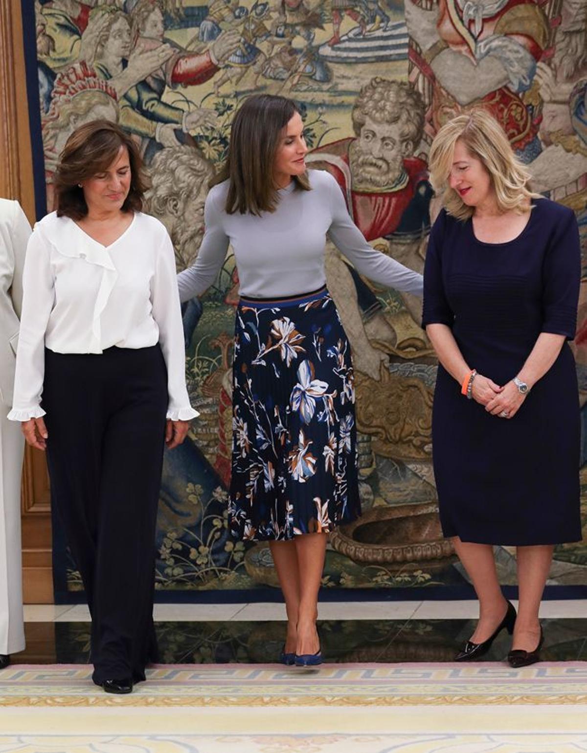 El conjunto de Hugo Boss que fascina a la reina Letizia