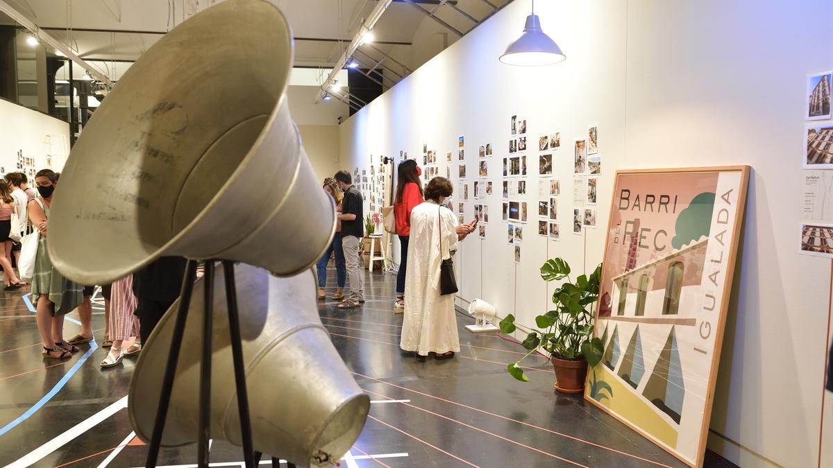 L&#039;exposició al Museu de la Pell sobre el barri del Rec