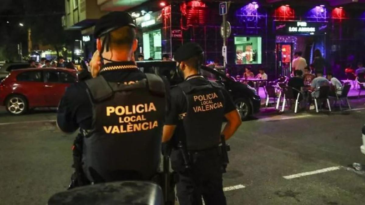 Imagen de archivo de la Policía Local de València