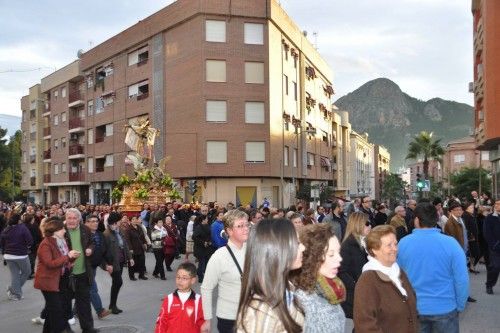 Regreso del Santo Cristo hasta su ermita desde San Jose? Obrero en Cieza