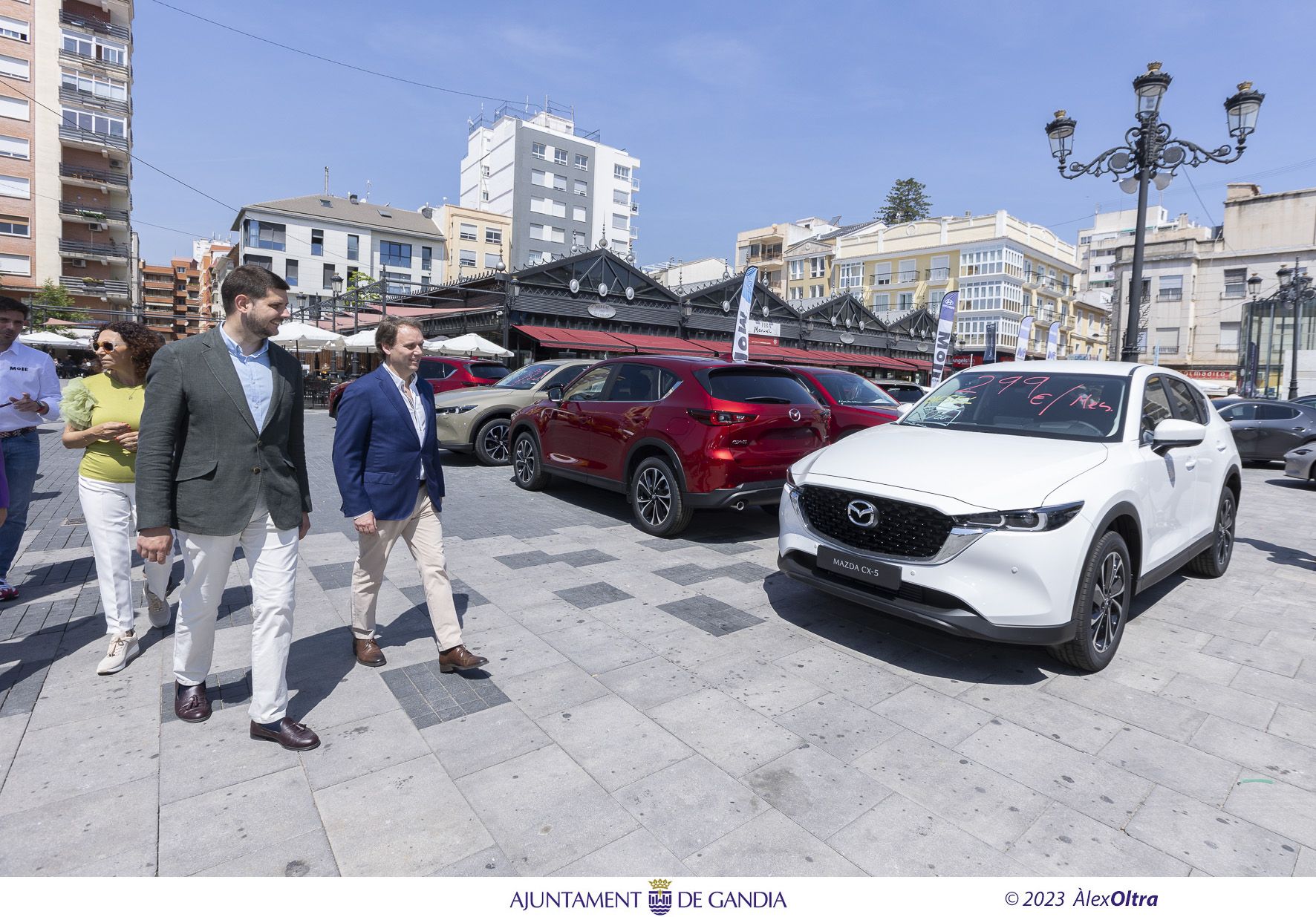 Primer día de la Fira del Motor de Gandia