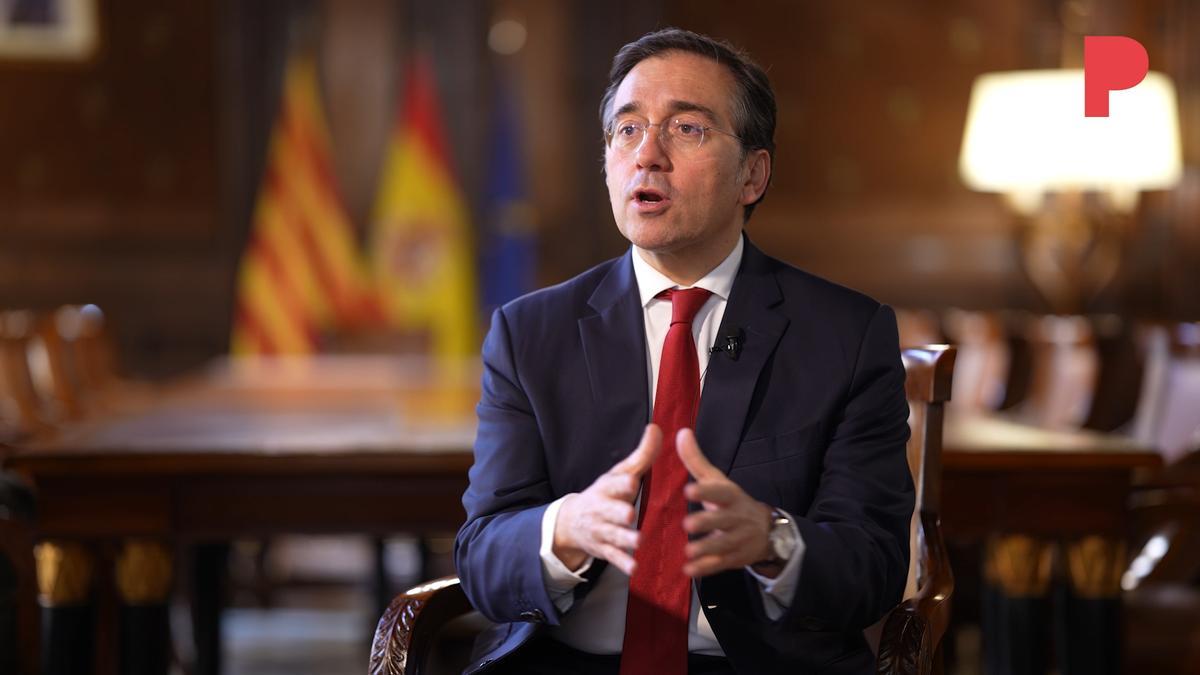 Entrevista al ministro de exteriores, José Manuel Albares