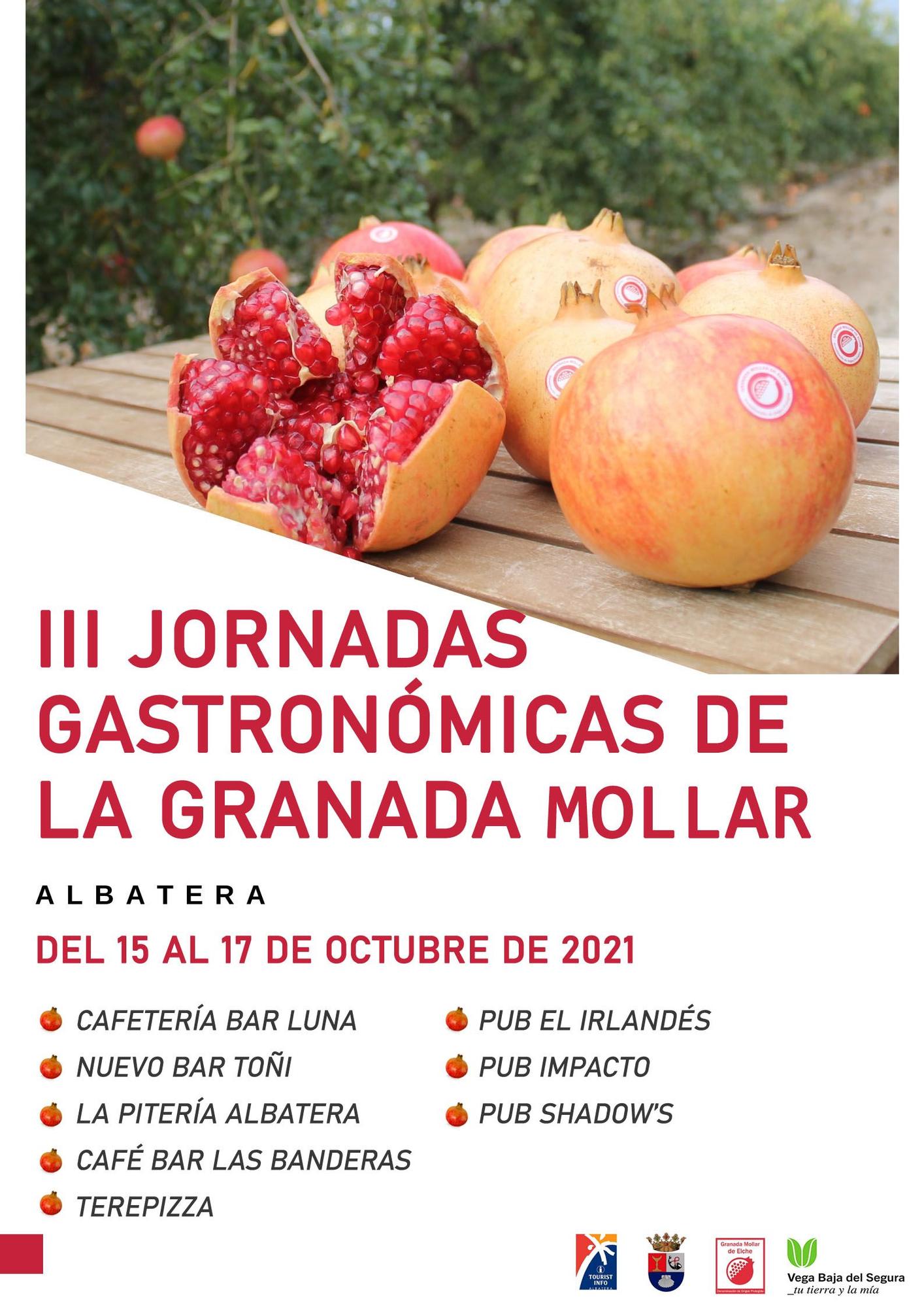 Imagen del cartel anunciador de las jornadas gastronómicas