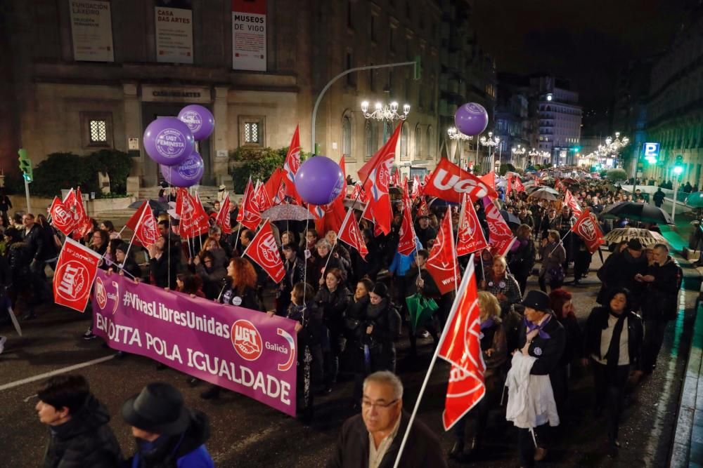 Manifestación del 8-M en Vigo