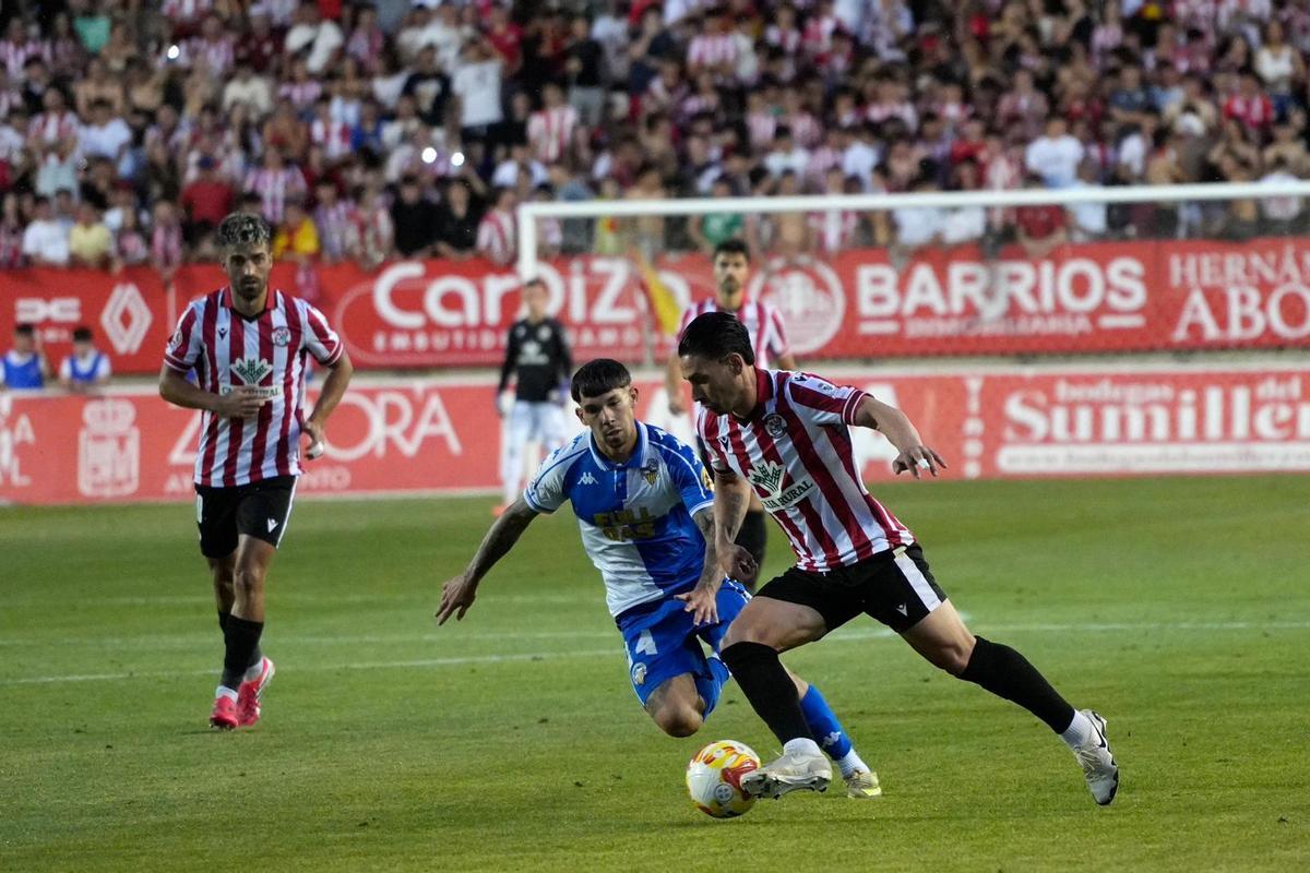 GALERÍA | Las imágenes del primer asalto de la eliminatoria entre el Zamora CF y el Sabadell