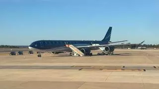 Un misterioso avión del Gobierno de Azerbaiyán estaciona en el aeropuerto de Ibiza