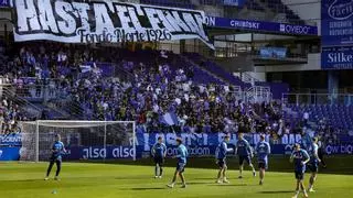 Alerta amarilla para cinco jugadores del Oviedo: si son amonestados en Eibar se perderían un hipotético play-off