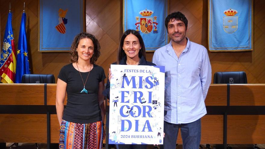 Burriana da a conocer el cartel anunciador de las Fiestas de la Misericordia 2024