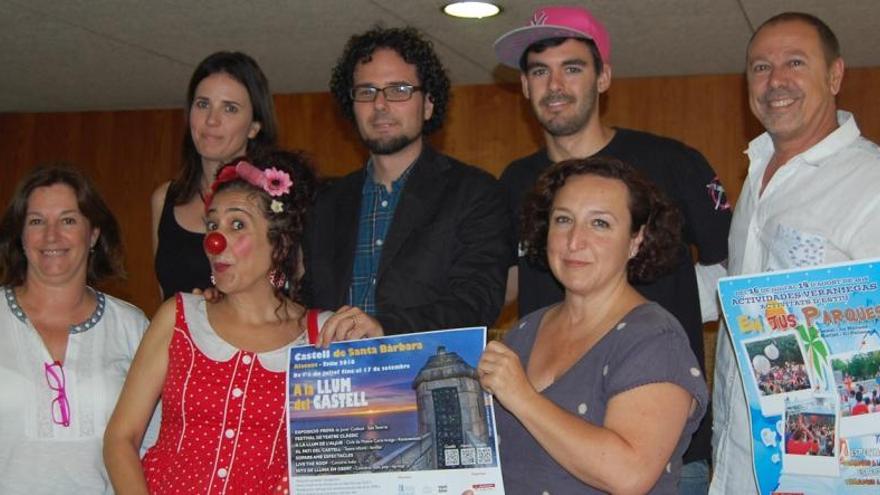 Alicante presenta su programa de teatro con 20 obras en parques y ajusta los eventos del Castillo