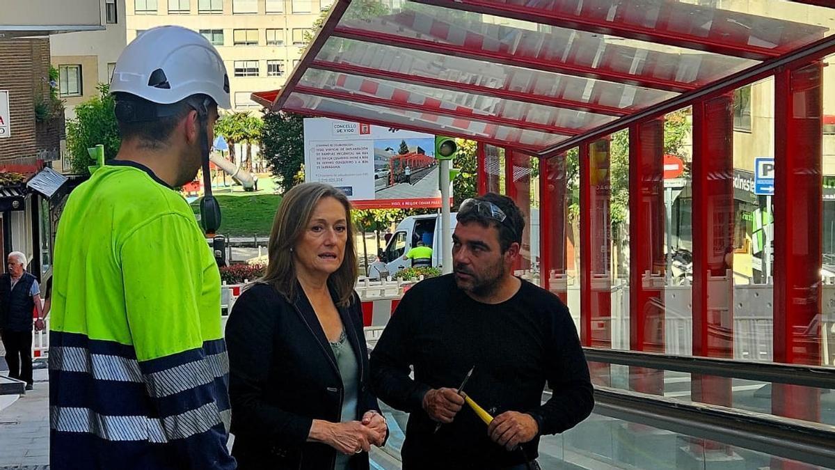 La vicepresidenta de la Diputación, Luisa Sánchez.