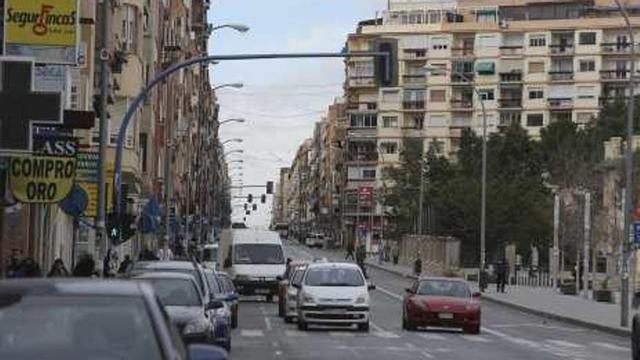 La avenida de Alcoy estará en obras 10 meses
