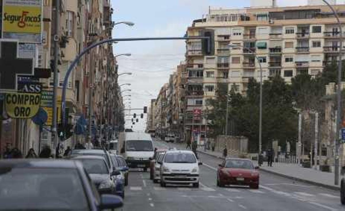La avenida de Alcoy estará en obras 10 meses