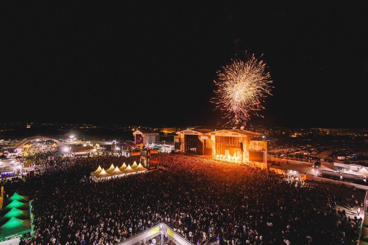 Imagen de una edición pasada del festival Rocanrola, que marcó récord de asistencia