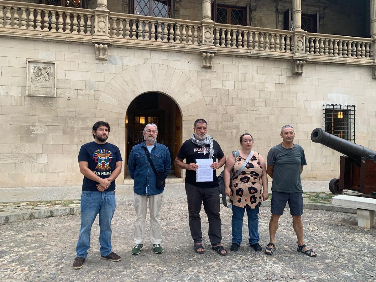 Podemos ha entregado una carta a la presidenta Marga prohens exigiendo que actúe ante la detención de Reyes Rigo.