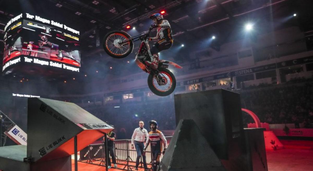 Toni Bou, en acción