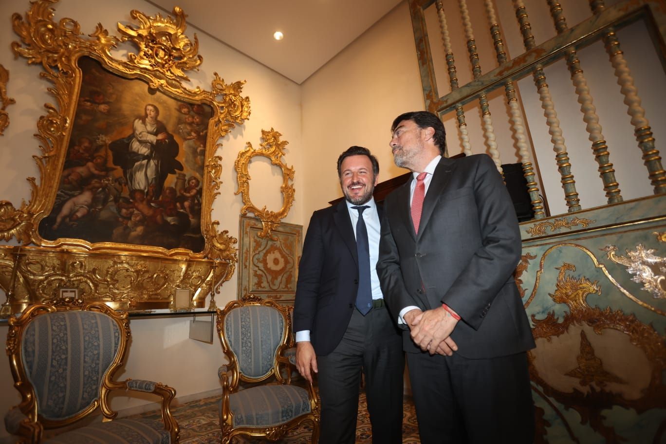 Las fotos de la "cumbre histórica" de los alcaldes de Alicante y Elche