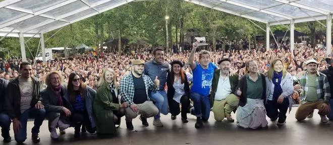 Luis Zahera defrauda en A Sementeira de Corzáns: no mencionó el nombre de la fiesta ni de la parroquia