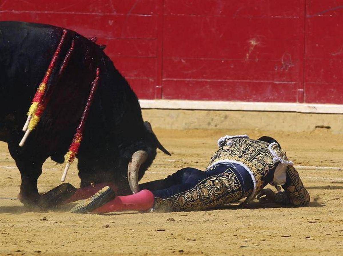 Fotogalería: Cogida a Joselillo en Zaragoza