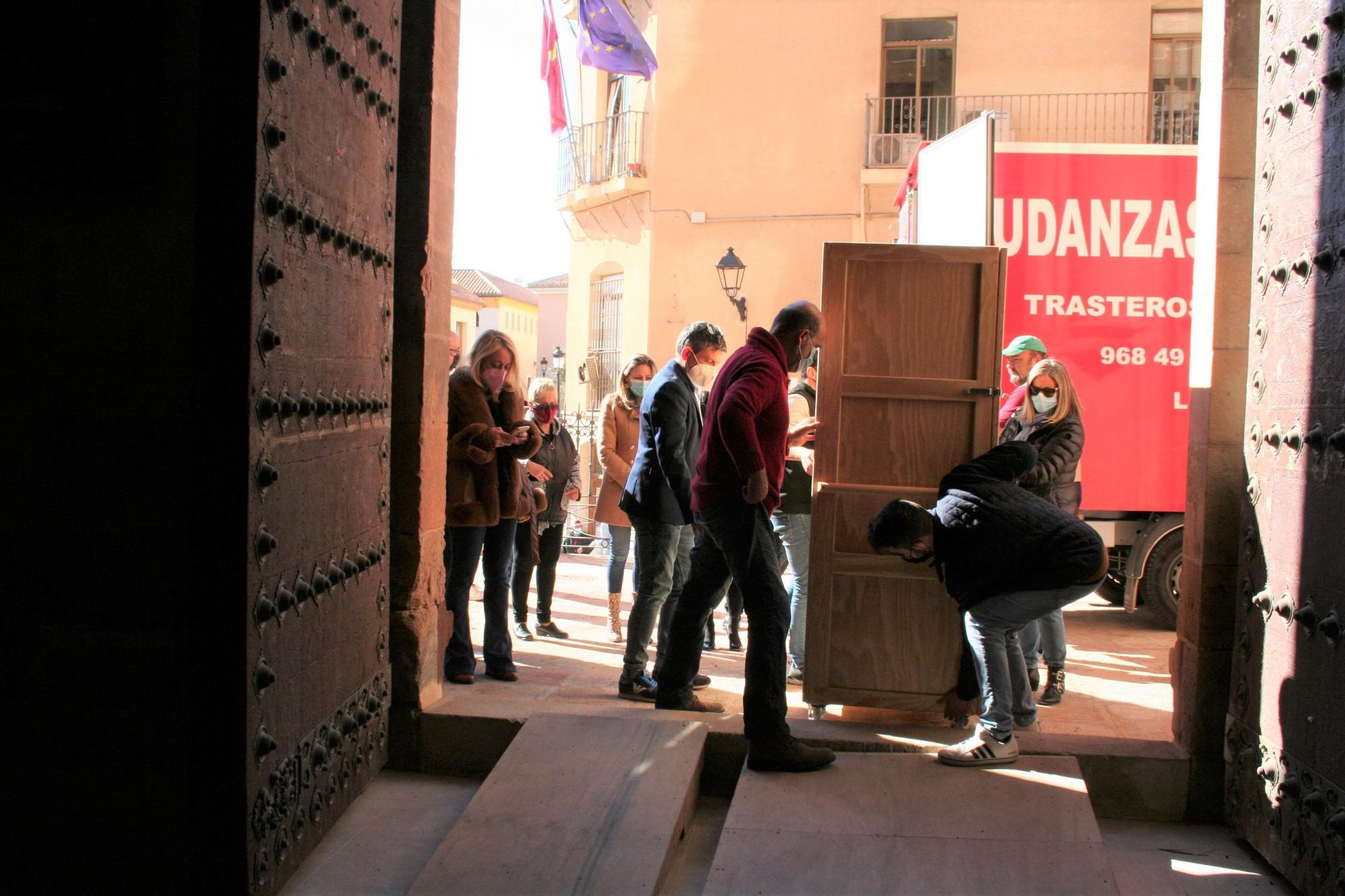 El Patrón de Lorca llega a la ciudad para presidir sus fiestas