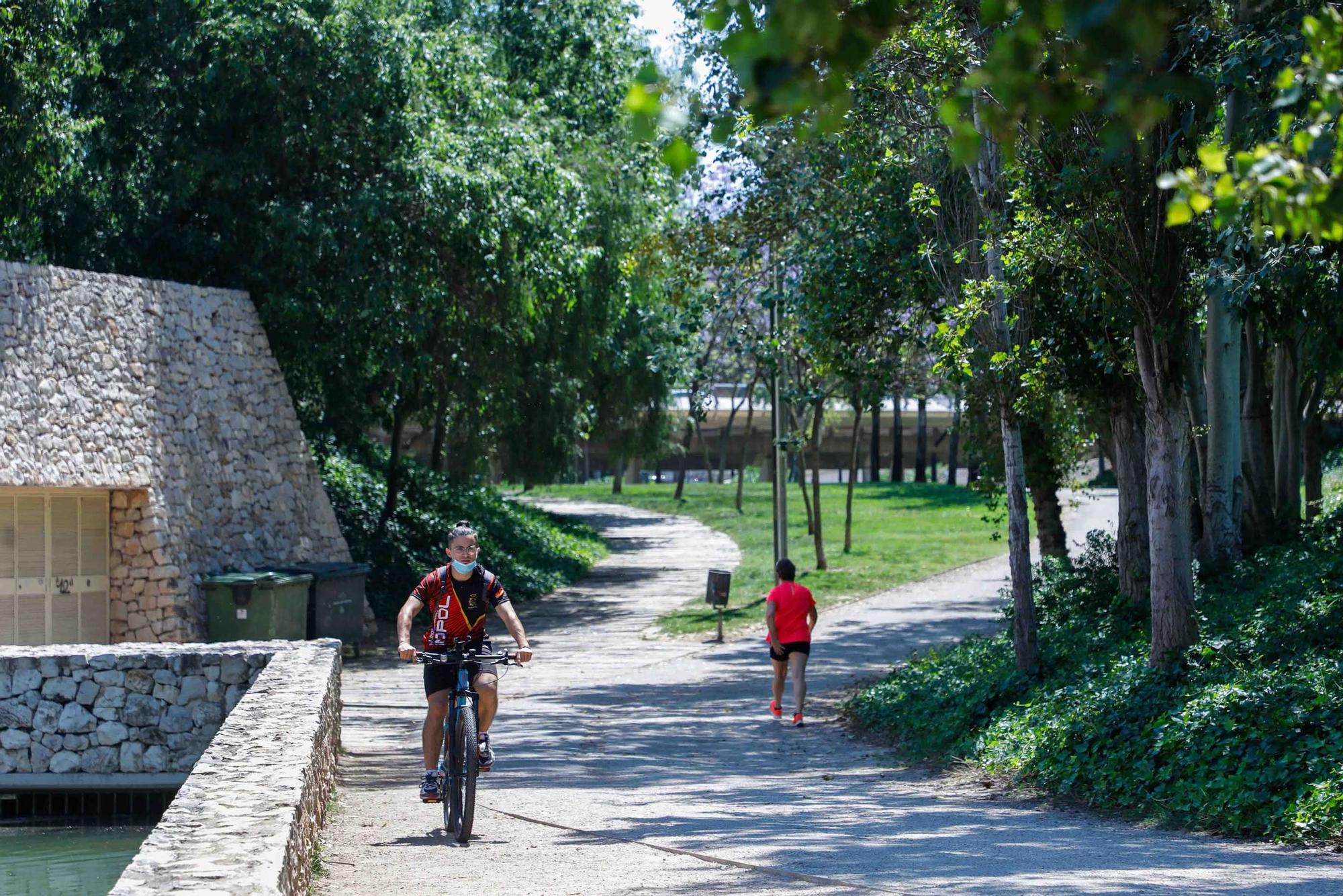 Parque de Cabecera, uno de los pulmones de València